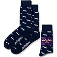 AUSCUFFLINKS Socks For Him | Fun Socks Gift for Her | Happy Gift Socks Quirky Novelty Present for Dad | Socks for Mum