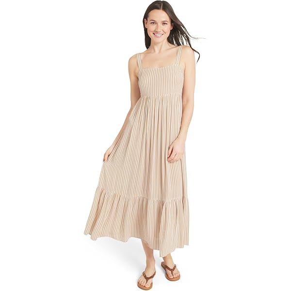 sconset maxi dress Sconset Pink Cinched Pintuck Maxi Dress ABODE HOME