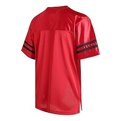 DEHANER Red Men's Women's Football Jersey for
