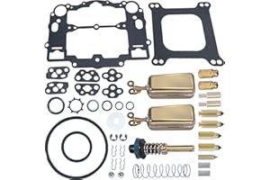 NXOIZAM Carburetor Rebuild Kit Compatible for Edelbrock 1406 Rebuild Kit,Compatible for Edelbrock 1405 1407 1408 1409 1410 1411 With Bowl Cover Gasket
