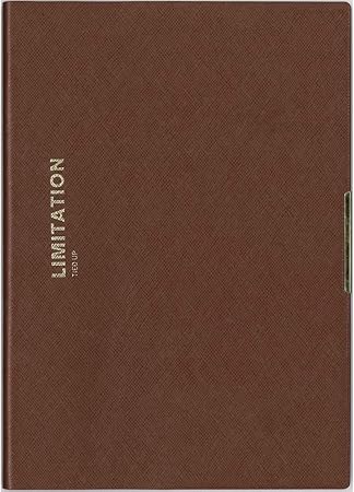 Amazon デルフィーノ コーテッド 年 春 バーチカル手帳 A5サイズ マンスリー Break Brown 年3月始まり Cot 手帳 文房具 オフィス用品