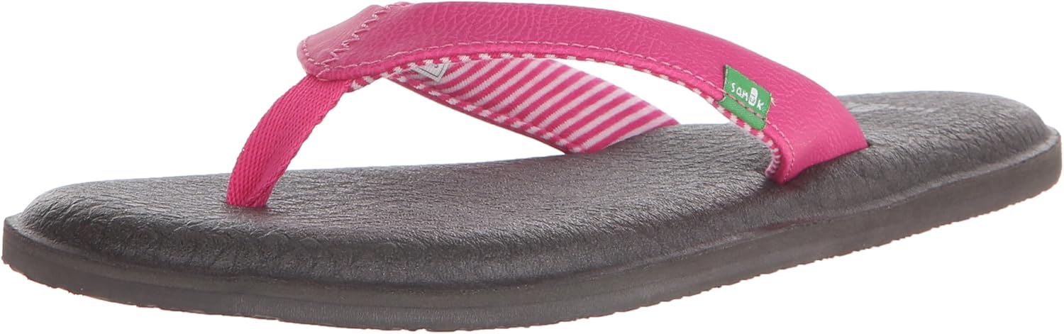 sanuk yoga chakra flip flop