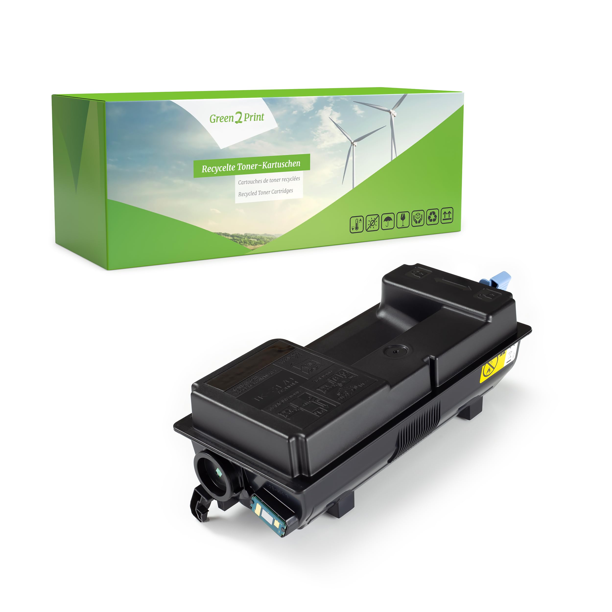 Green2Print High Yield Toner black 19000 pages replaces Kyocera TK-3170, 1T02T80NL0 High Yield Toner cartridge for Kyocera ECOSYS M3860IDNF, M3860IDN, P3050DN, P3150DN, P3155DN, P3260N
