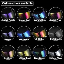 MIRNVRFL AGV K1 Visor Improved Version Replacement