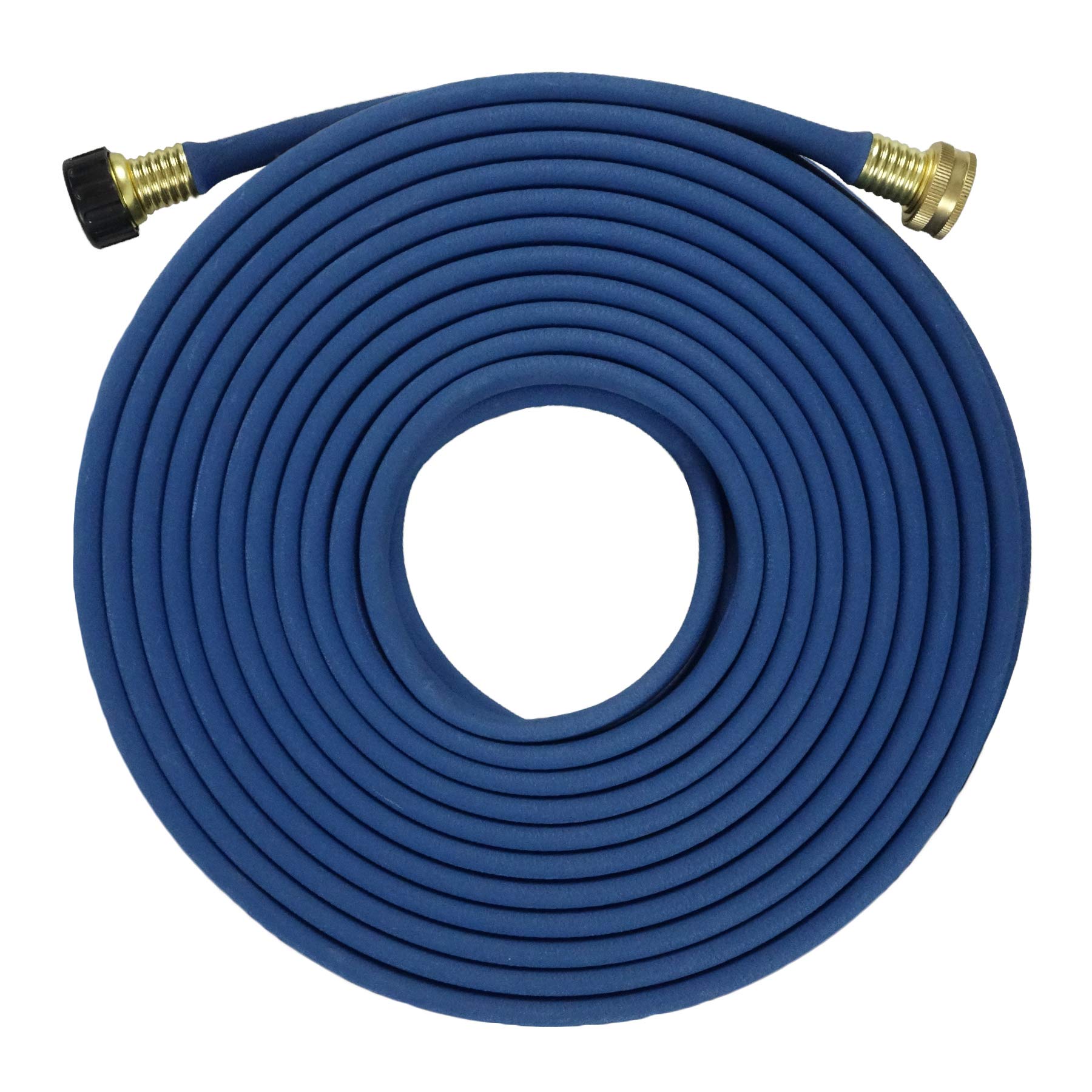 Photo 1 of FLORIAX 50FT Lightweight Heavy Duty Soaker Hose for Consistent Drip Irrigation - Ideal for Flower Beds and Gardens, Blue