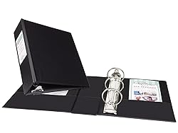 Avery Mini Durable 3 Ring Binder, 2" Round