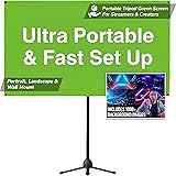 Valera 70in Green Screen Backdrop with Stand for