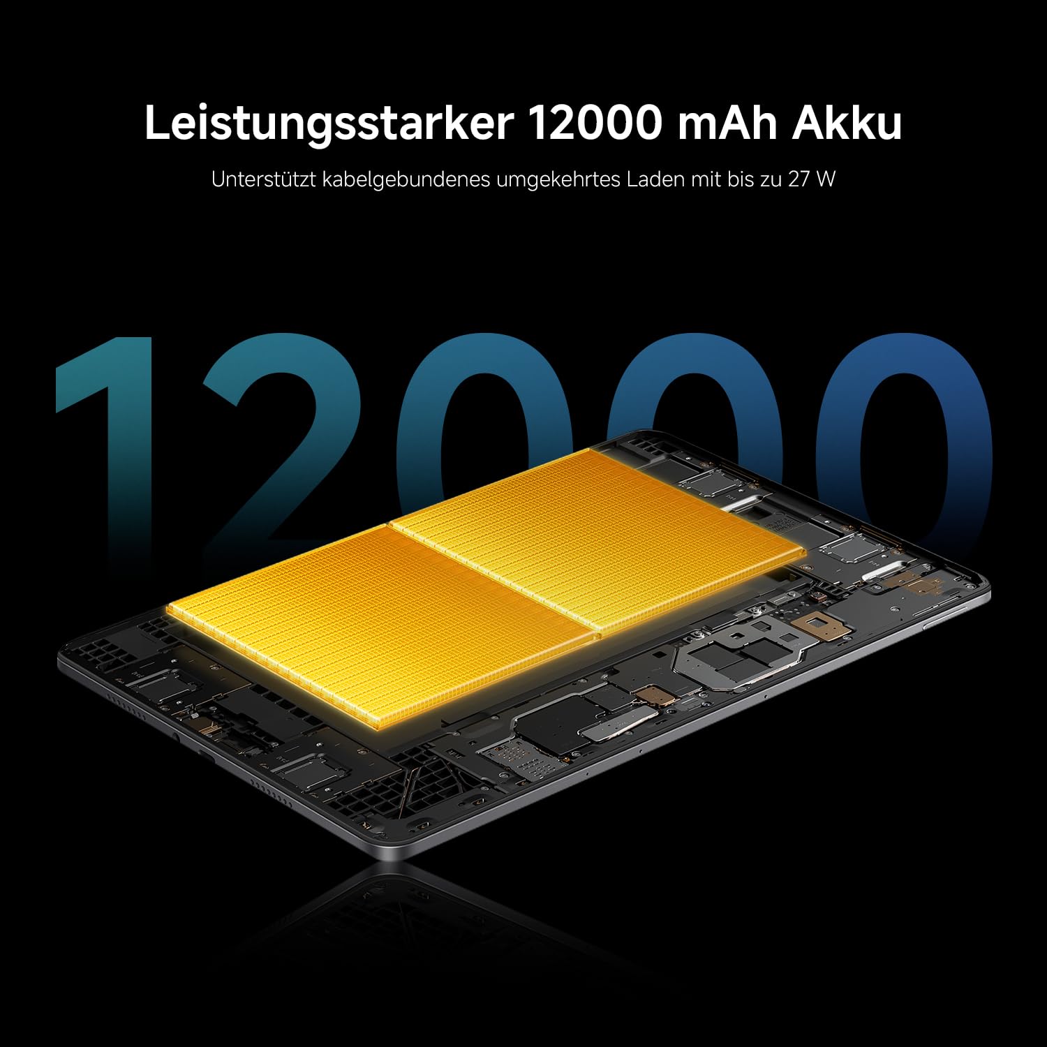 XIAOMI REDMI Pad 2 Pro 5G, 8+256GB, 12,1",12000mAh großer Akku, Graphitgrau 5