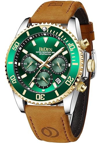 Quartz Wristwatch Biden Quartz Watch BIDEN 12/24Hours Scale