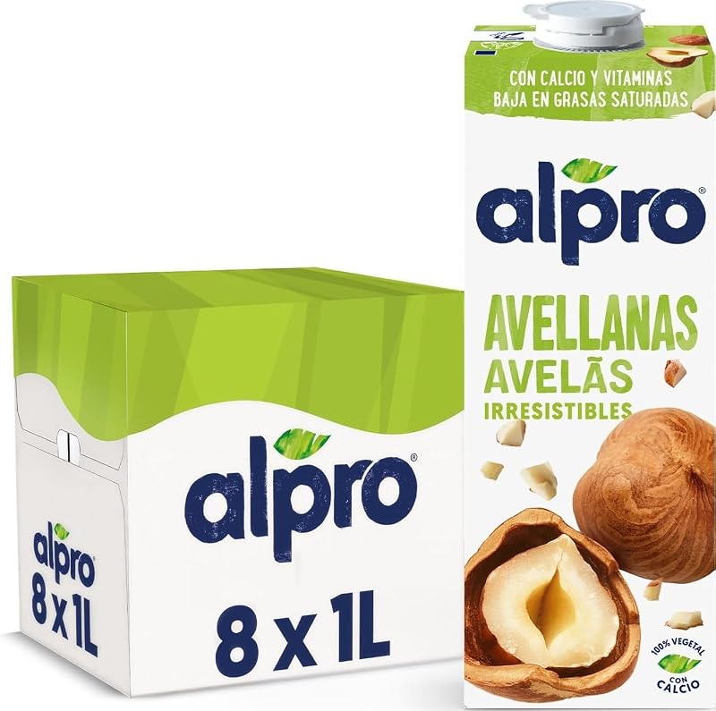 Alpro Avelã Bebida Vegetal 8x1L
