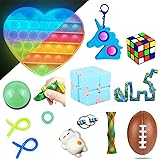 Pop Fidget Toys Pack Mini pop Autism Special Needs Stress Relief Silicone Pressure Relieving Toys Fidget Sensory Stress Ball
