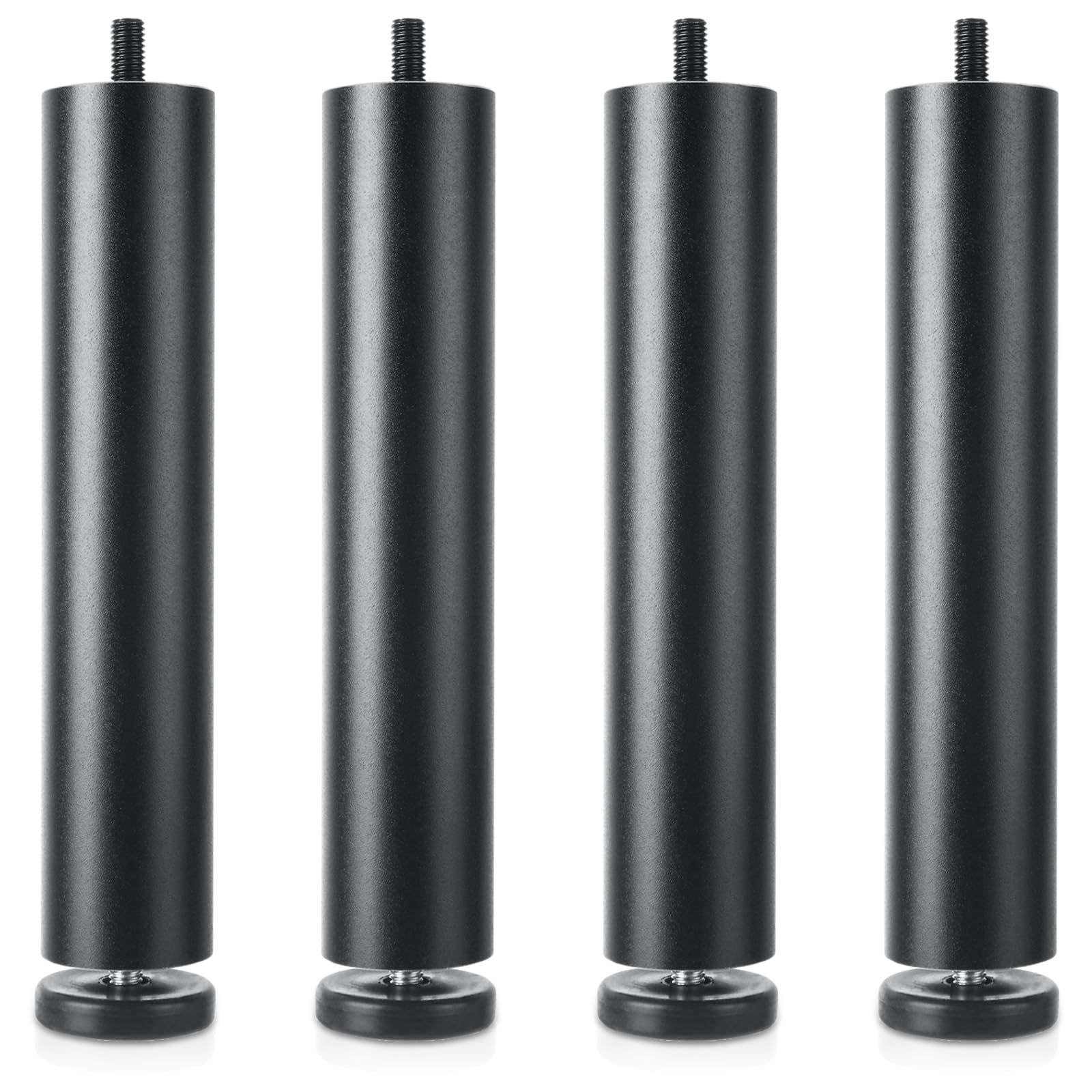Photo 1 of Oungy 8 Inch Metal Bed Legs Replacement for Adjustable Bed Base Frame Bed Legs Replacement Parts Adjustable Bed Frame Center Support 4 Pack