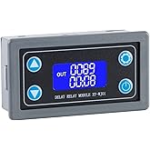 EC Buying XY-WJ01 Delay Relay Timer Module DC 6-30V 12V 24V 0.01s-9999min 50mA Digital Timer Period Switch AC 220V Power On-Off Controller LCD Display Button