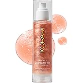 Kopari Sun Shield Body Glow, Broad Spectrum SPF 45, Lightweight Shimmering Gel Texture Absorbs Quickly, Non Sticky, Glowing Results, Rose Gold 5 oz