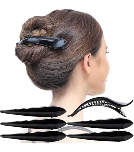 Ficcare Ficcarissimo Hair Clip In Matte Silver Ficcare  main image 4
