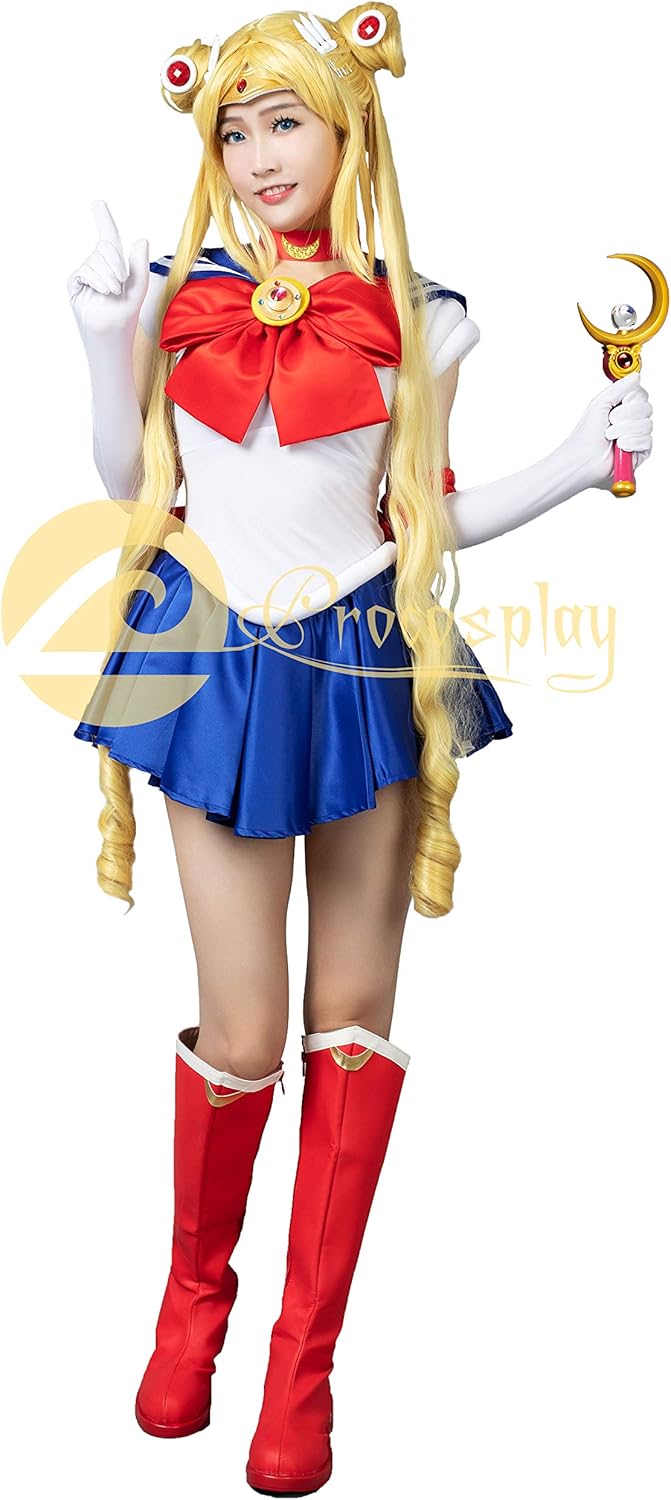 Amazon Procosplay 月野うさぎ セーラームーン コスプレ コスチューム 衣装 セーラー戦士 セーラースーツ 舞台劇 仮装 パーティー 学園祭 文化祭 ハロウィン Mp Xs バスト 79cm コスプレ 仮装 通販