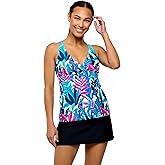 Next by Athena Womens Rainforest Sport Tankini