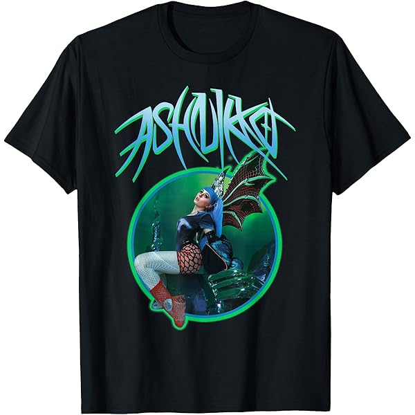 Amazon.com: Ashnikko - Ashnikko Logo Dragon Premium Tri-blend T
