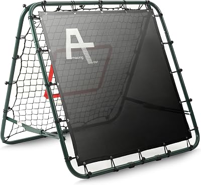 Amazing Tour Adjustable Football Rebounder Net – Double-Sided Soccer Training