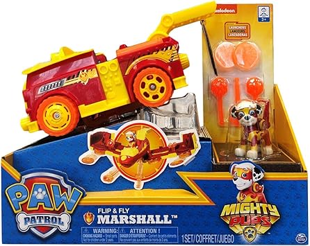 paw patrol flip and fly marshall