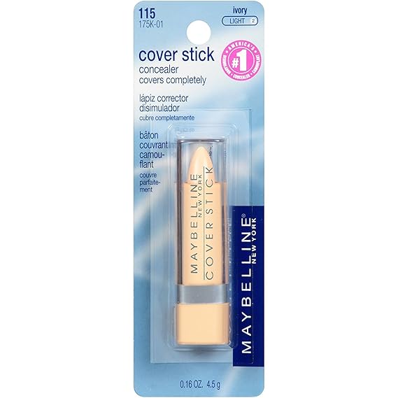 maybelline cover stick white