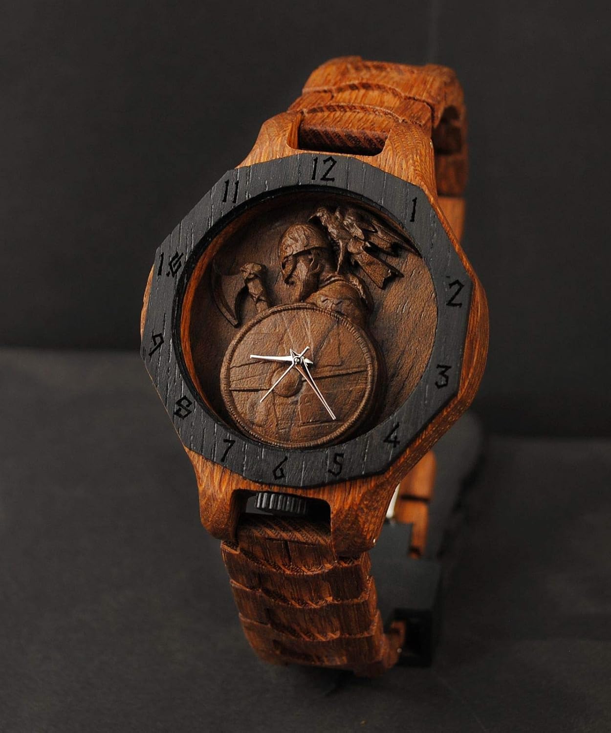 Amazon.com: Viking Wooden Watch Personalized men's Watch FREE SHIPPING
