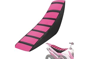 JFG RACING Dirt Bike Seat Cover,Universal Soft Rubber Cushion Covers for Most Dirt Pit Bike Motocross Motorcycle 50cc 80cc 10