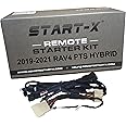 Start-X Remote Starter Kit for RAV4 Push to Start Hybrid 2019-2021 || 3X Lock to Remote Start || Plug N Play || Zero Wire Splicing!