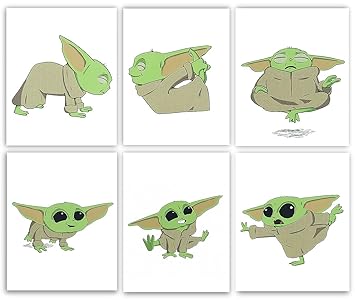 baby yoda nursery theme