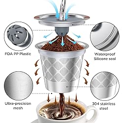 Reusable k Cup Coffee Filters,Universal stainless