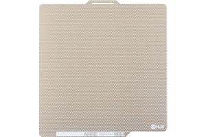 3DHUB Dual-Sided PEI Honeycomb Build Plate 257x257mm - Compatible with Bambu Lab X1, X1C, P1P 3D Printers – Enhanced Adhesion & Durability