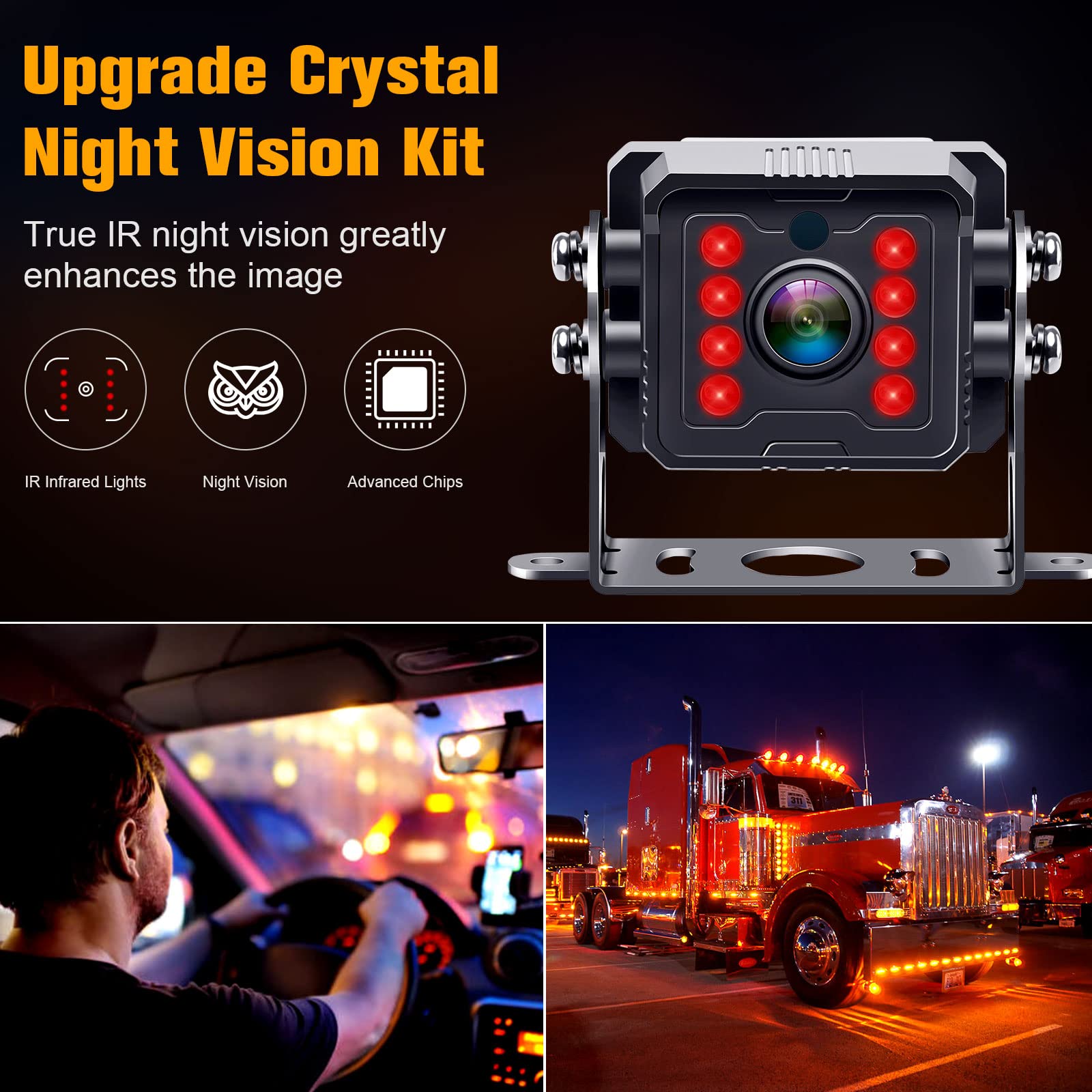 Rv Split Rear Camera Mua Dual RV Backup Camera System: 7
