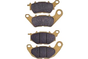 YS-TM Front and Rear Brake Pads Ceramic for YAMAHA YZF-R3 MT-03 MT03 MTN320 321cc 2015 2016 2017 2018 2019 2020 2021 2022 OEM#: 1WD-25806-00-00, 1WD-25805-00-00, FA662 FA663