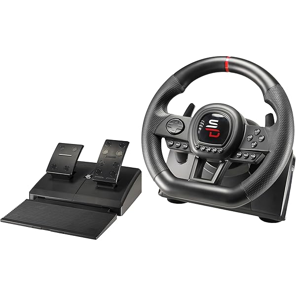 Amazon.com: SUBSONIC Racing GS850-X Gaming Steering Wheel PS4