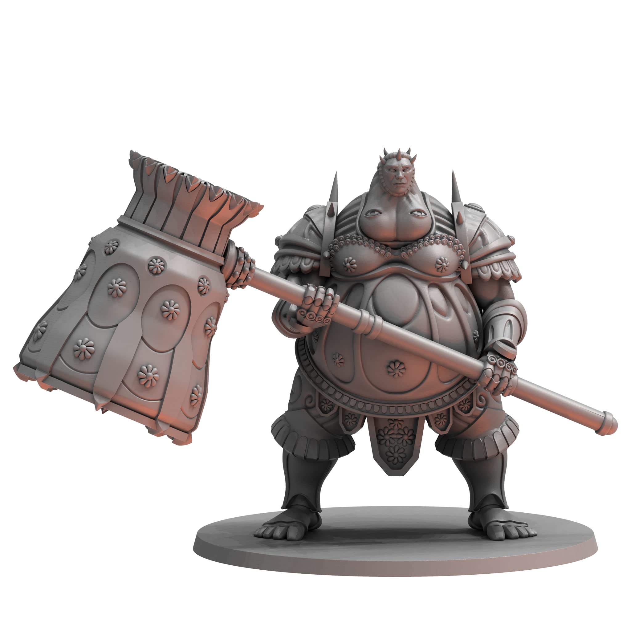 Dark Souls The Role Playing Game: Dancer of the Boreal Valley & Smough Miniatures & Stat Cards. DnD, RPG, D&D, Dungeons & Dragons, 5E Compatible — image 1