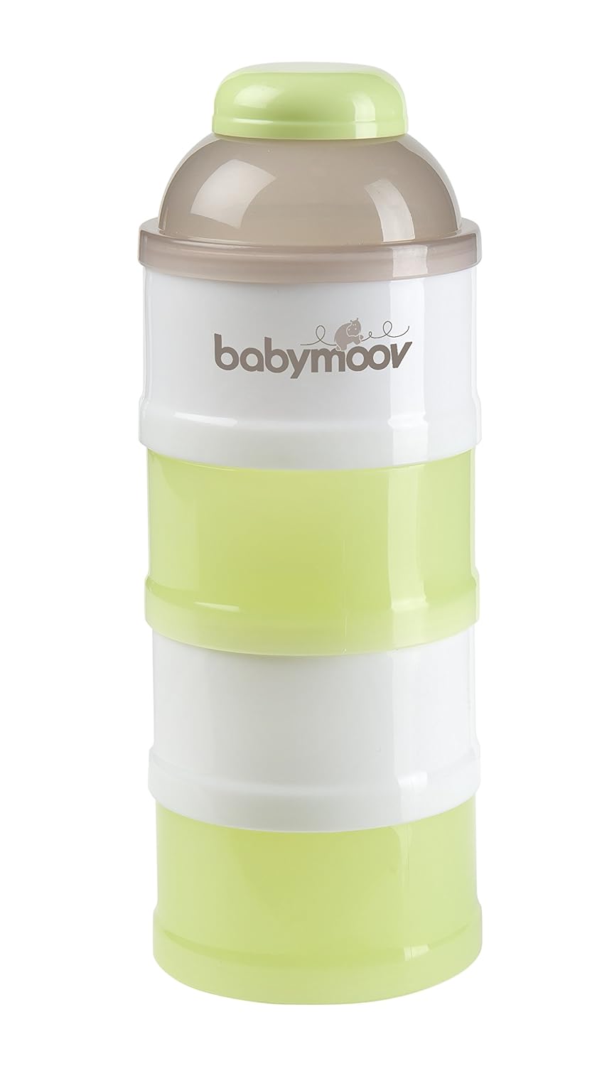 Babymoov Baby Formula Dispenser - 4 Stackable Compartments : Baby