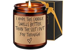 Fairy's Gift Candle I'm Sorry I Love You Gifts for Her Him Mom, Gifts for Wife, Grandma Girlfriend Wife Birthday Presents Ideas, Fathers Mothers Day Funny Presents for Women Men Dad Husband Boyfriend