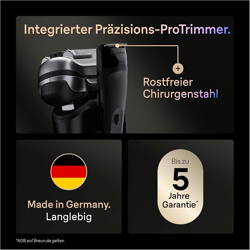 Rasierer Herren Elektrisch Series 9 PRO+, 9625S, Graphit — Foto 6 von 8