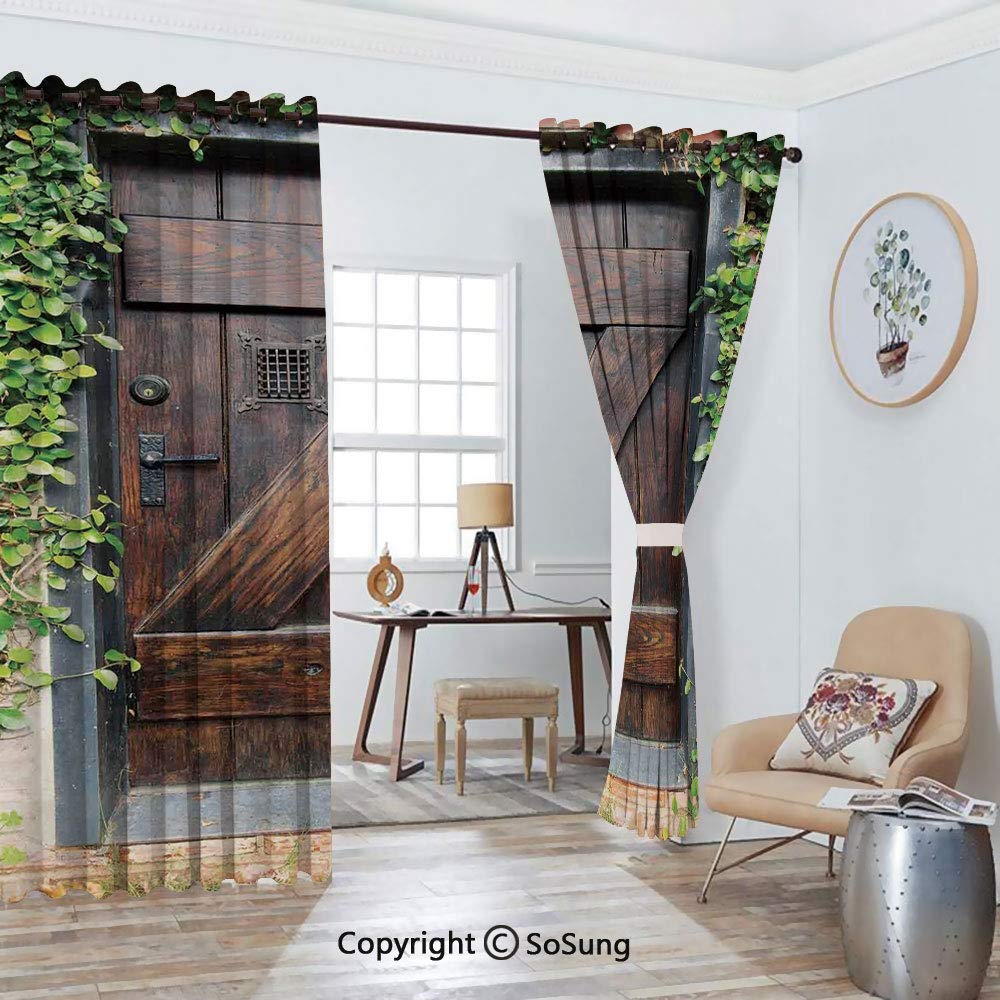 Amazon Com Blackout Window Curtains Small Spanish Style