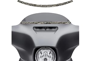Skull Weapons Windshield Trim Compatible with Harley Davidson 2014-2023 Harley Davidson Ultra Limited Street Glide Electra Gl
