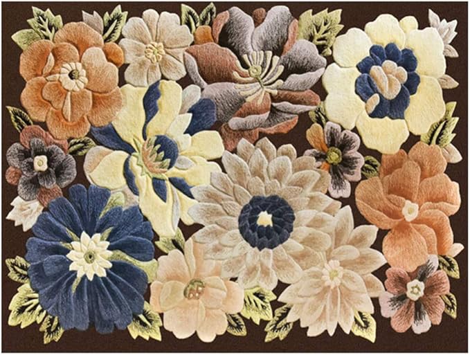 Alfombra de salón o dormitorio, diseño moderno y contemporáneo