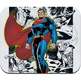Superman Glowing Aura Low Profile Thin Mouse Pad Mousepad