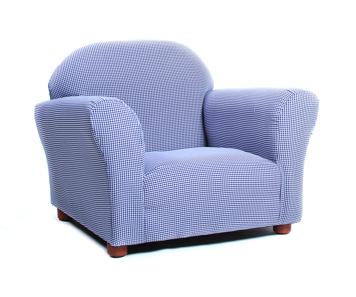 keet roundy kid's chair gingham