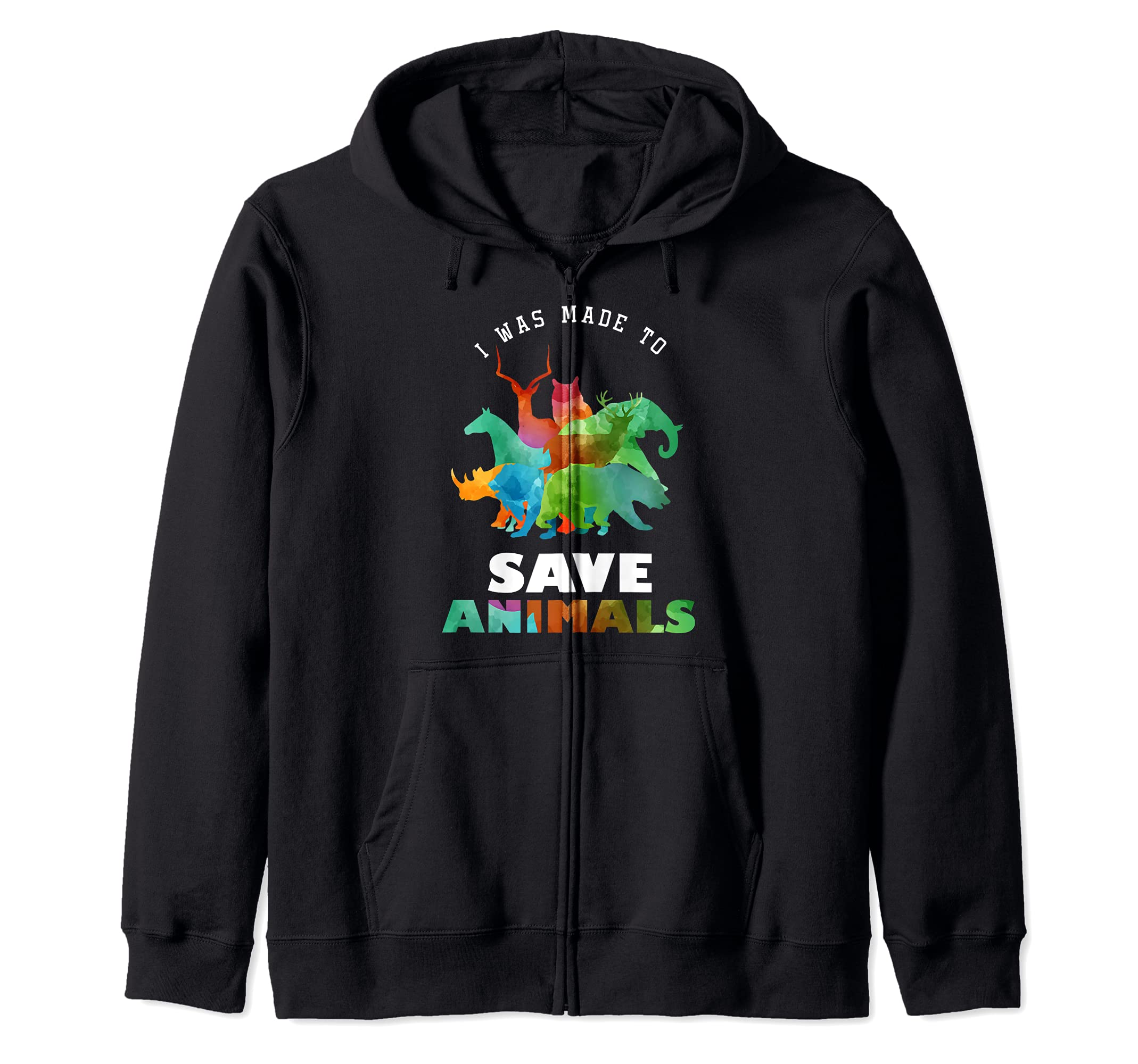 Cool Vets Veterinarian Made To Save Animal Rescuer Zip Hoodie