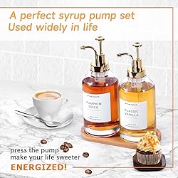 Syrup Dispenser, Coffee Syrup Dispenser for Coffee