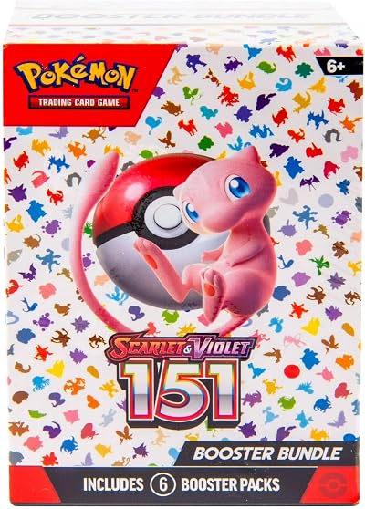 Pokémon TCG Scarlet & Violet—151 Booster Bundle (6 Packs) Brand New