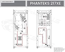 Bykski Distro Plate for Phanteks Entho Evolv Shift