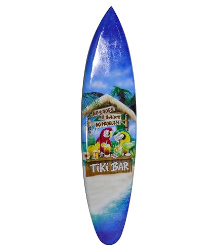 Amazon.com: Classic Happy Hour Parrot Party Shark Bite Surfboard