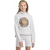 Converse Girls' Print Fill Chuck Patch Graphic Pullover Hoodie