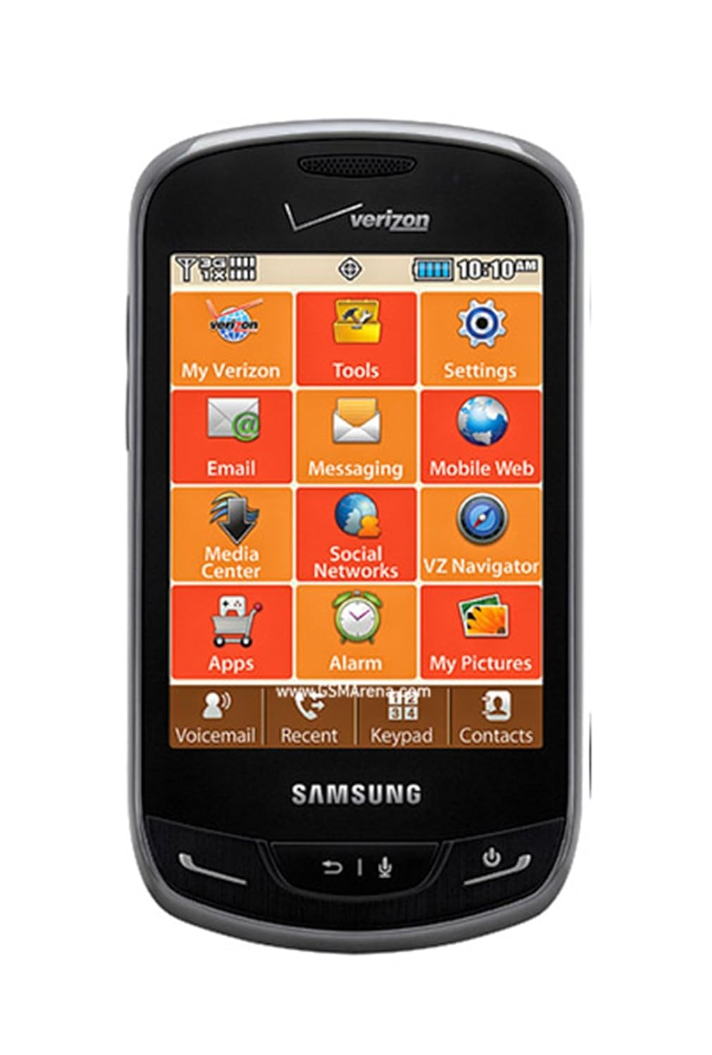 Amazon.com: Samsung U380 Brightside 3G Verizon CDMA Smartphone - Black:  Cell Phones & Accessories